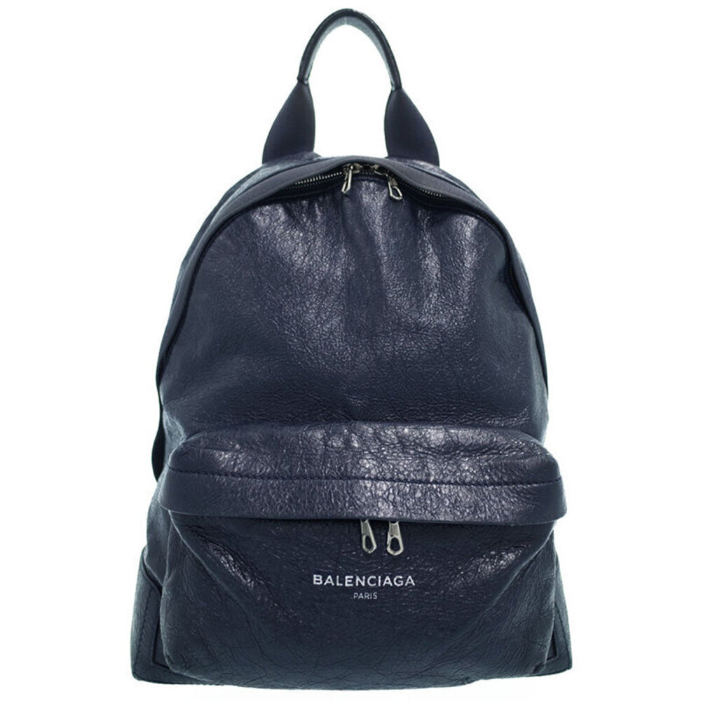 BALENCIAGA Leather Backpack - Picture 1 of 9